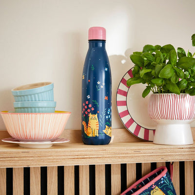 Ulster Weavers Water Bottle Marmalade Meadow Cat 17oz