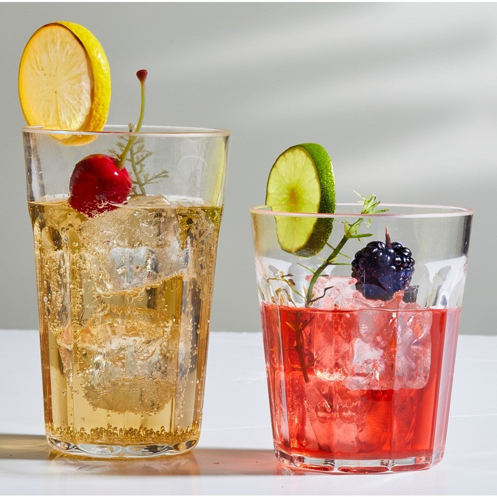 Brilliant Club Acrylic Highball Tumbler 12oz Set Of 4