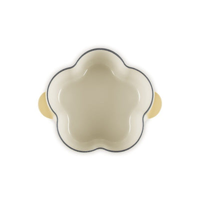 Le Creuset Enameled Cast Iron Petal Cocotte Camomille 2L