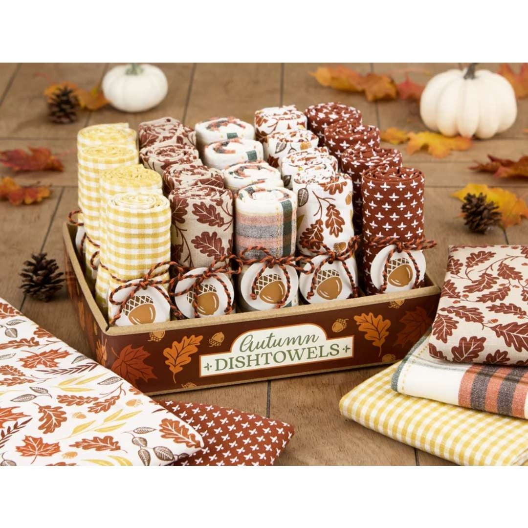 Design Imports Hello Autumn Dishtowel - Assorted