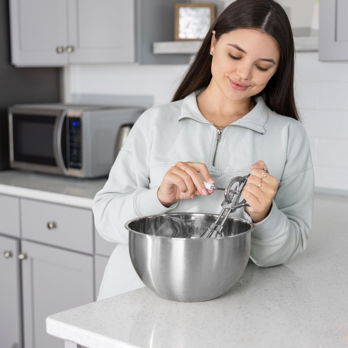 Fox Run Stainless Steel Manual Egg Whisk