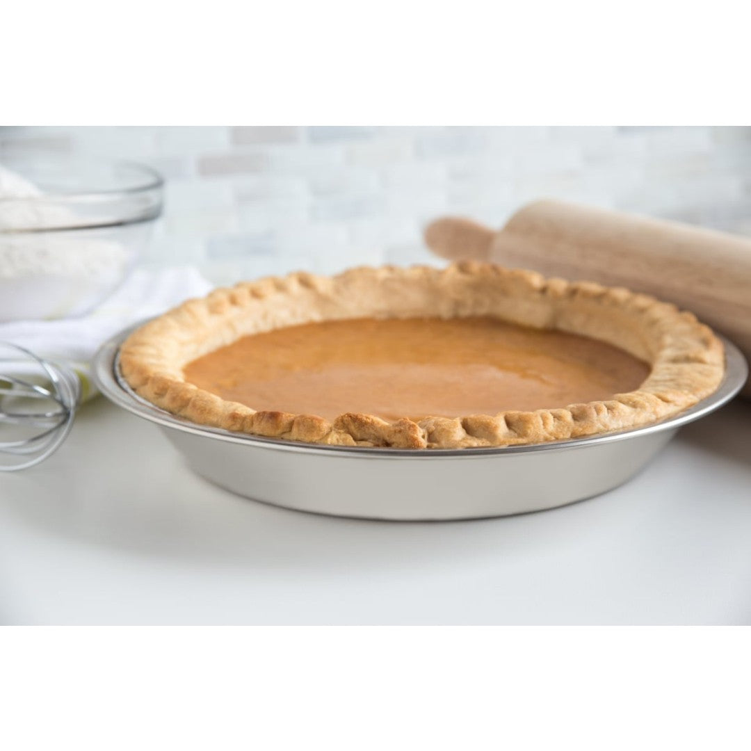 Fox Run Stainless Steel Pie Pan 9"