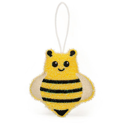 Kikkerland Bee Scrub Sponge Set Of 2