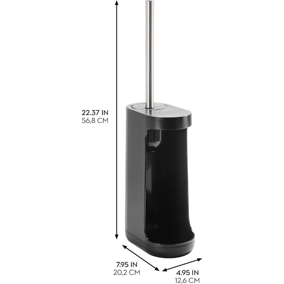 iDesign Toilet Brush & Storage Holder