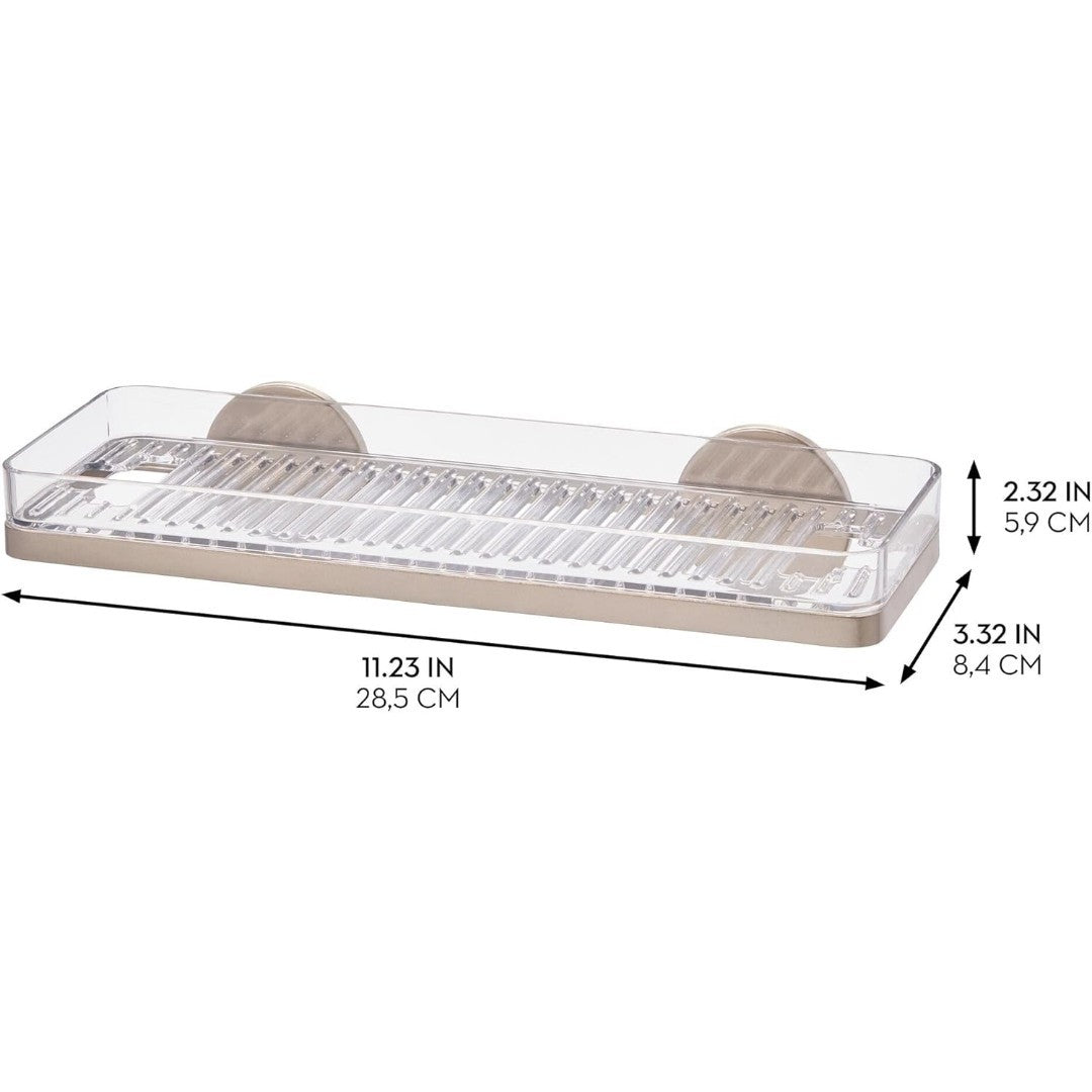 iDesign Self-Adhesive Shower Shelf