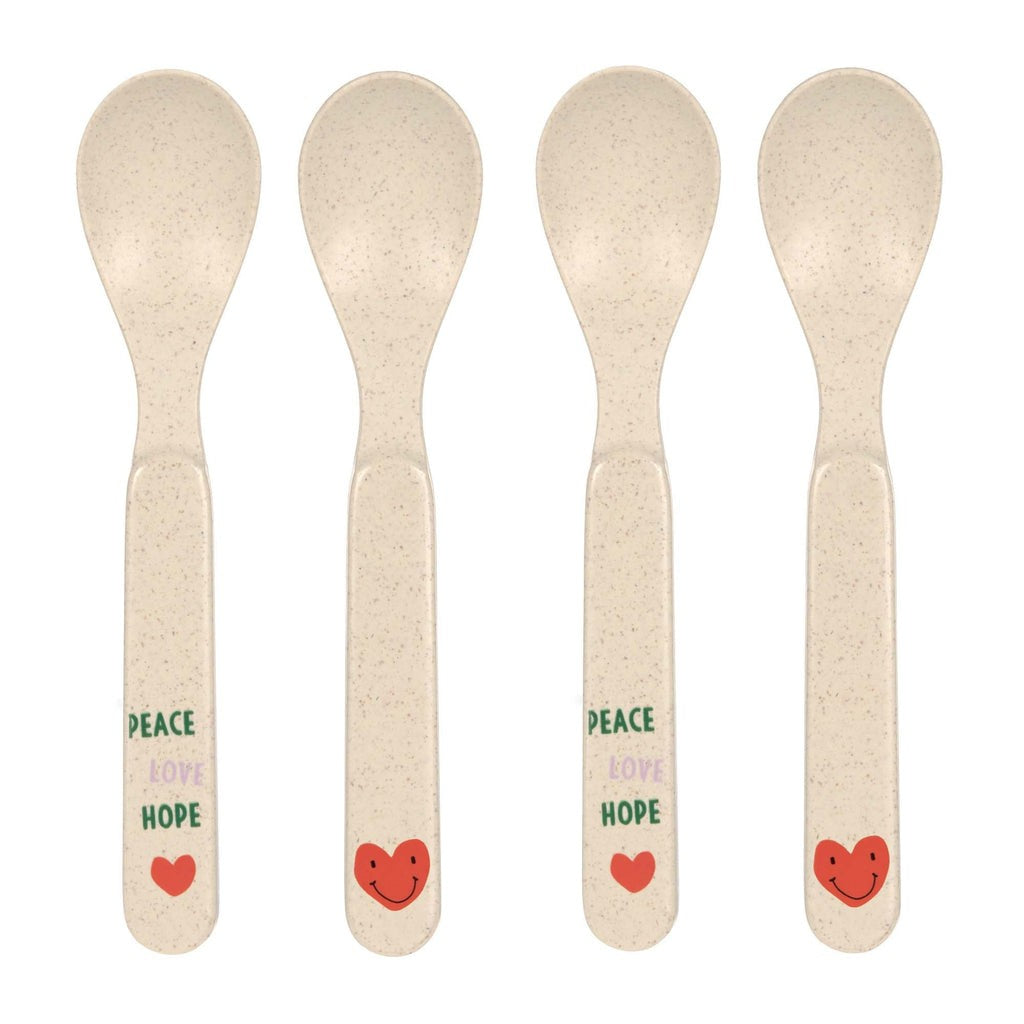 Lassig Toddler Spoons Happy Rascals Set Of 4