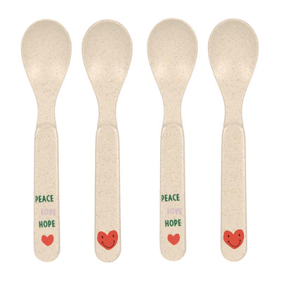 Lassig Toddler Spoons Happy Rascals Set Of 4
