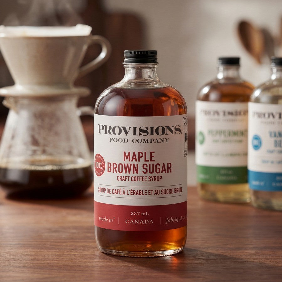 Provisions Food Company Craft Coffee Syrup - Maple Brown Sugar