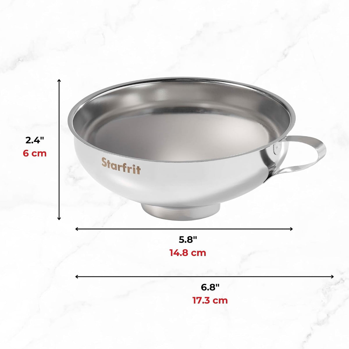Starfrit Stainless Steel Canning Funnel