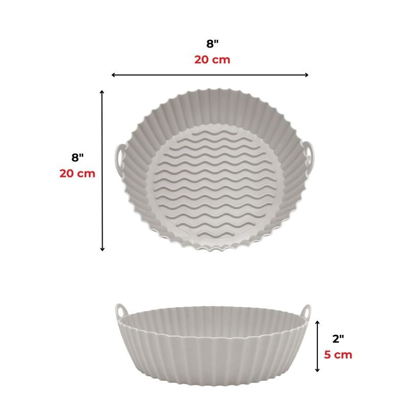 Starfrit Air Fryer Silicone Basket Liner - Round 8"
