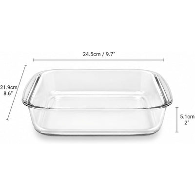 Starfrit Borosilicate Glass Square Baker 8.5" x 8.5"