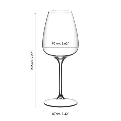 Riedel Grape White Wine Value Glass Set Of 6