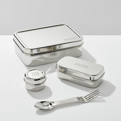 Dalcini 'Lunch For One' Stainless Steel Set