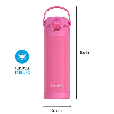 Thermos FUNtainer 16oz Water Bottle Lightning Bolt Teal