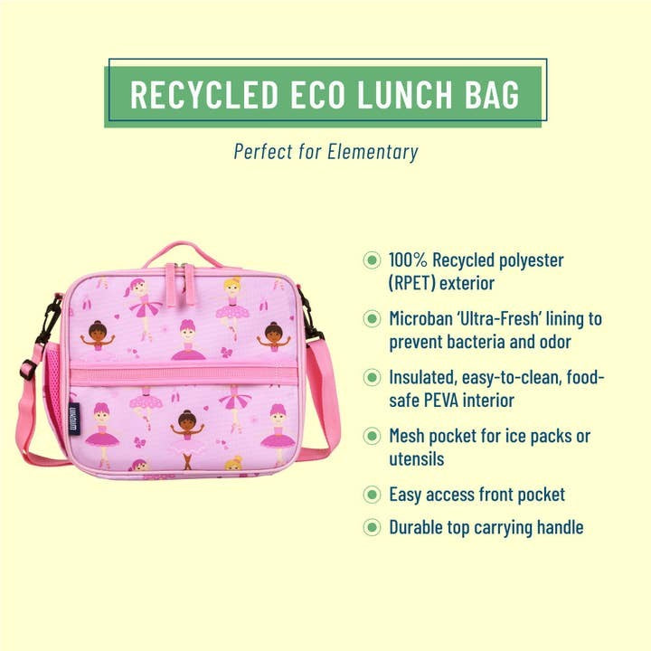 Wildkin Eco Lunch Bag Ballerina