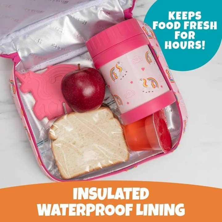 Bentology 3-In-1 Food Jar Lunch Kit - Unicorn