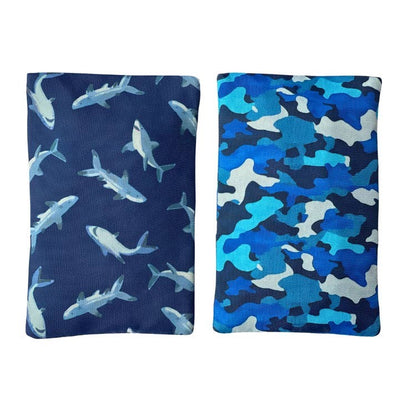 Yumbox Gel Ice Pack Set Of 2 Sharks & Camo