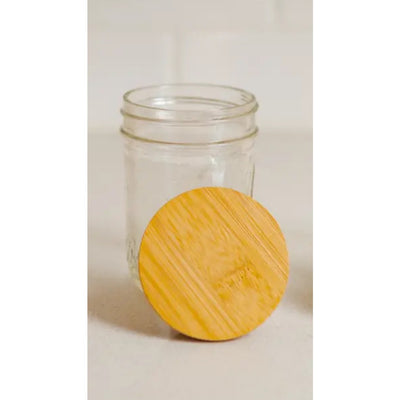 Bamboo Switch Mason Jar Lids