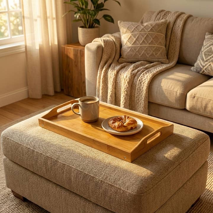 Bamboo Switch Collapsible Breakfast Tray