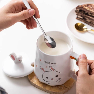 Urban Tokyo Mug 14oz & Lid - Bunny Hug