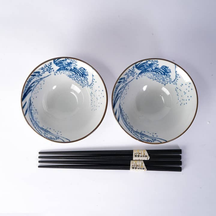 Urban Tokyo Chopstick Gift Set - Great Wave