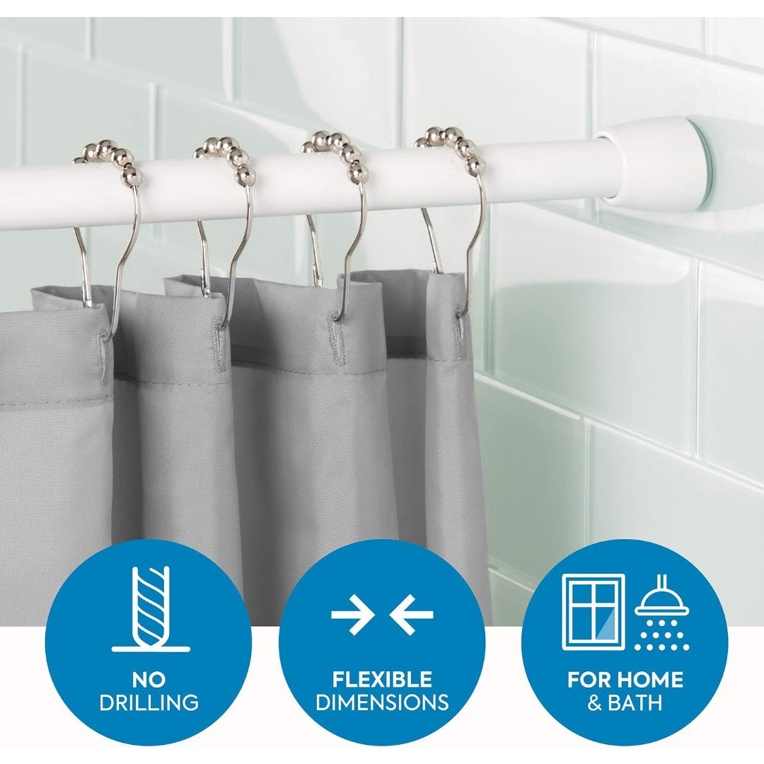 iDesign Cameo Shower Tension Rod 43" - 75"