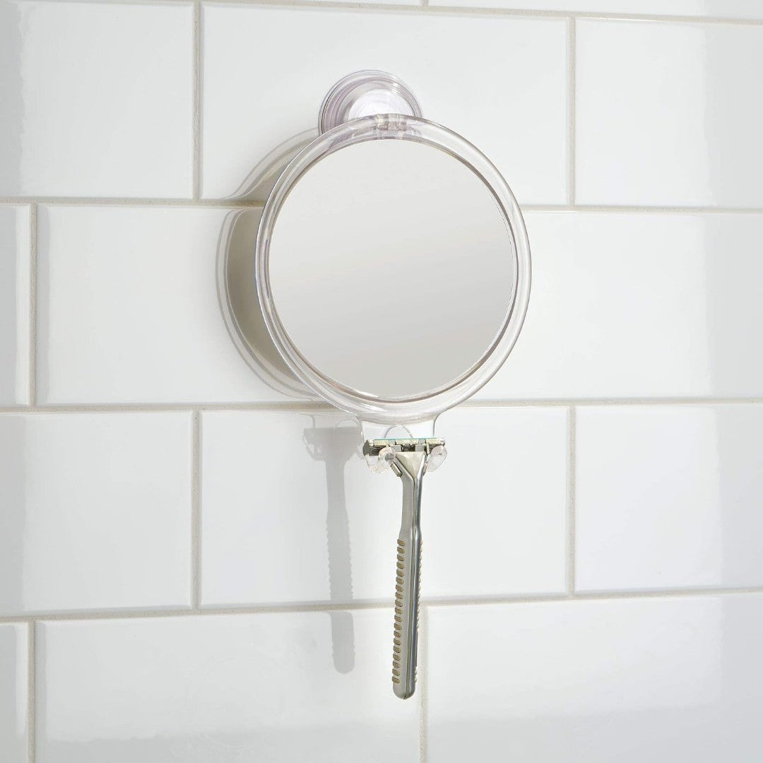 iDesign Spa Power Lock Suction Shower Mirror