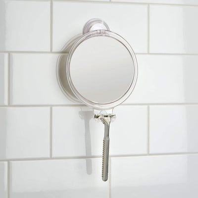 iDesign Spa Power Lock Suction Shower Mirror