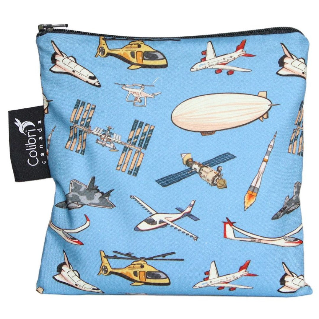Colibri Reusable Snack Bag - Aviation