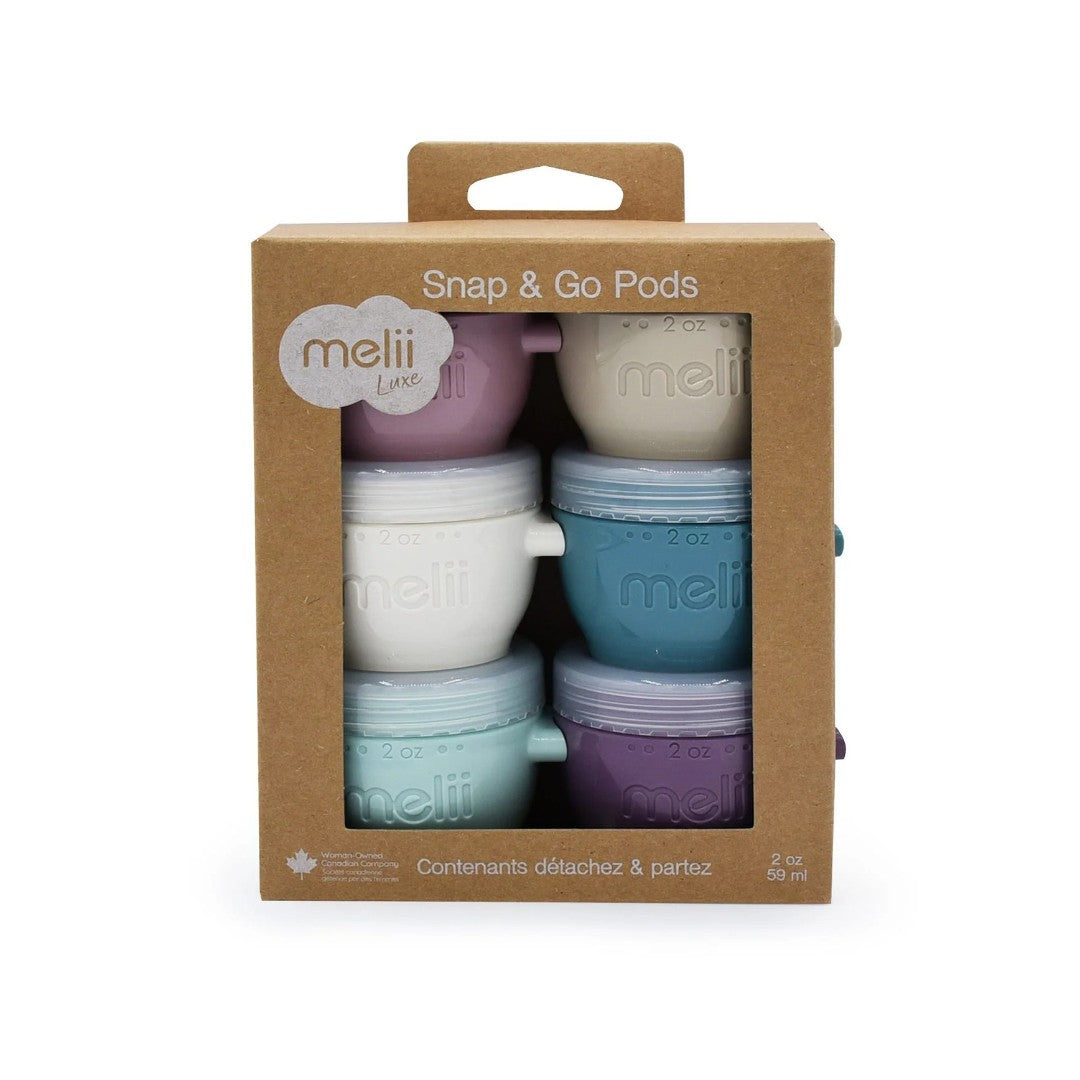 Melii Luxe Snap & Go Pods - 2oz Set Of 6