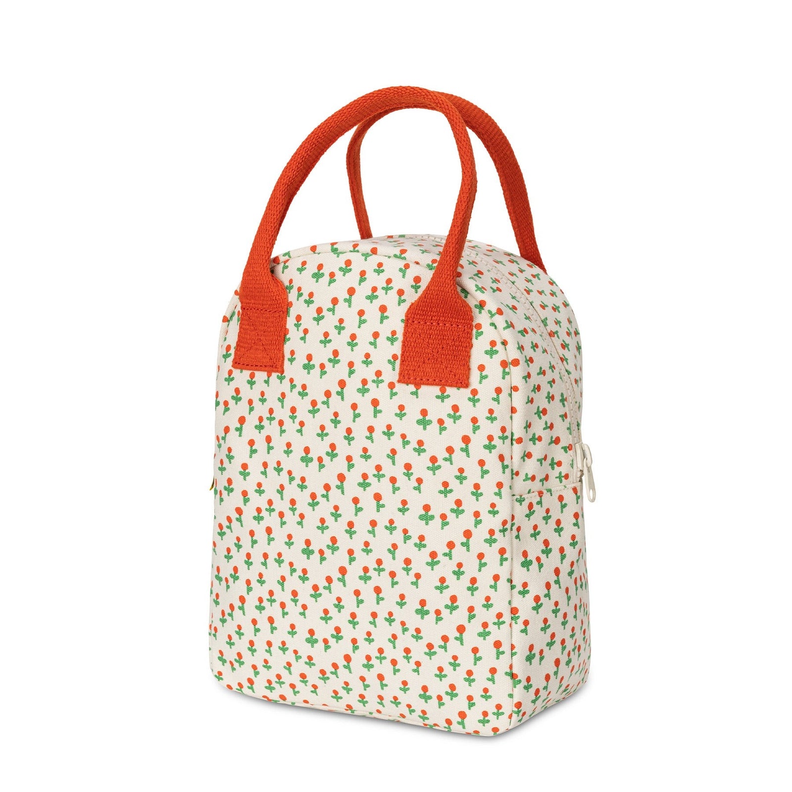 Fluf Zipper Lunch Bag - Tiny Roses