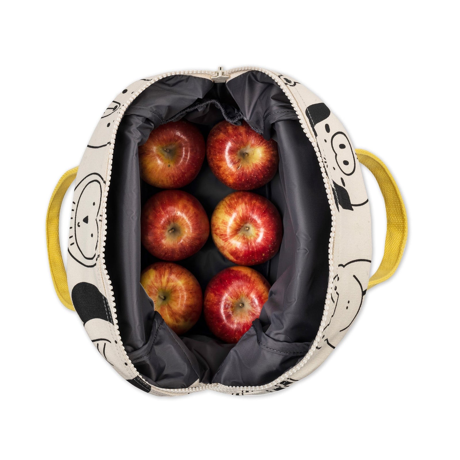 Fluf Zipper Lunch Bag - Animal Friends