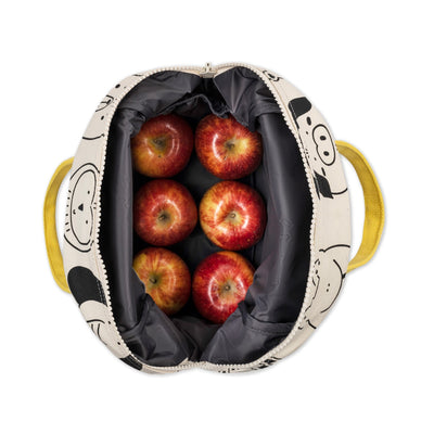 Fluf Zipper Lunch Bag - Animal Friends