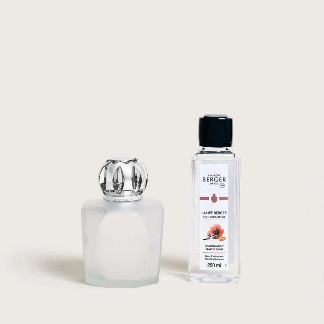 Maison Berger Christmas Frosted Magic Lamp Gift Set
