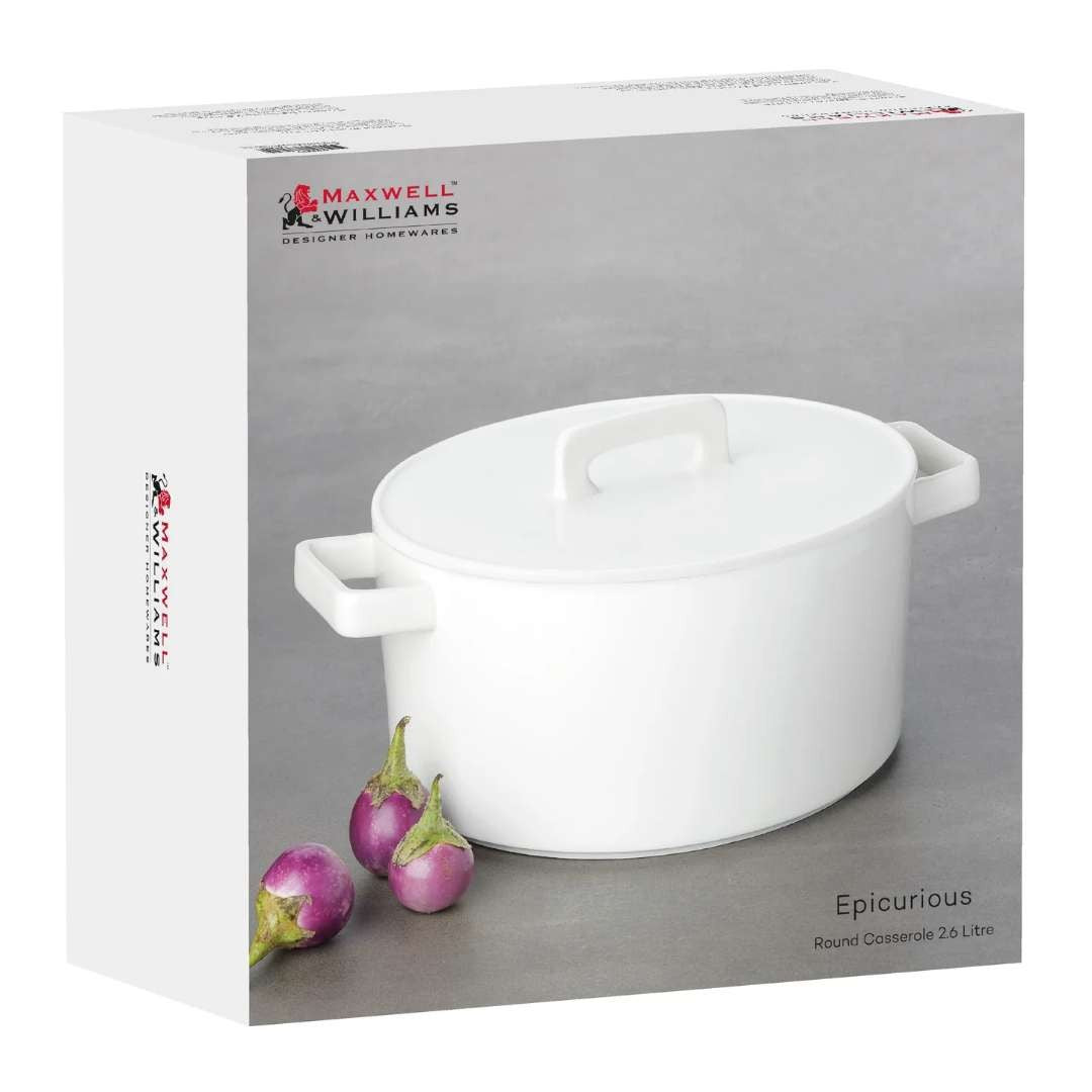 Maxwell & Williams Epicurious Round Casserole Dish