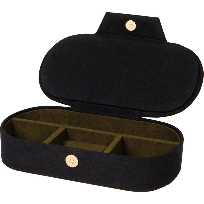Danica Embroidered Jewelry Box - Amulet Black