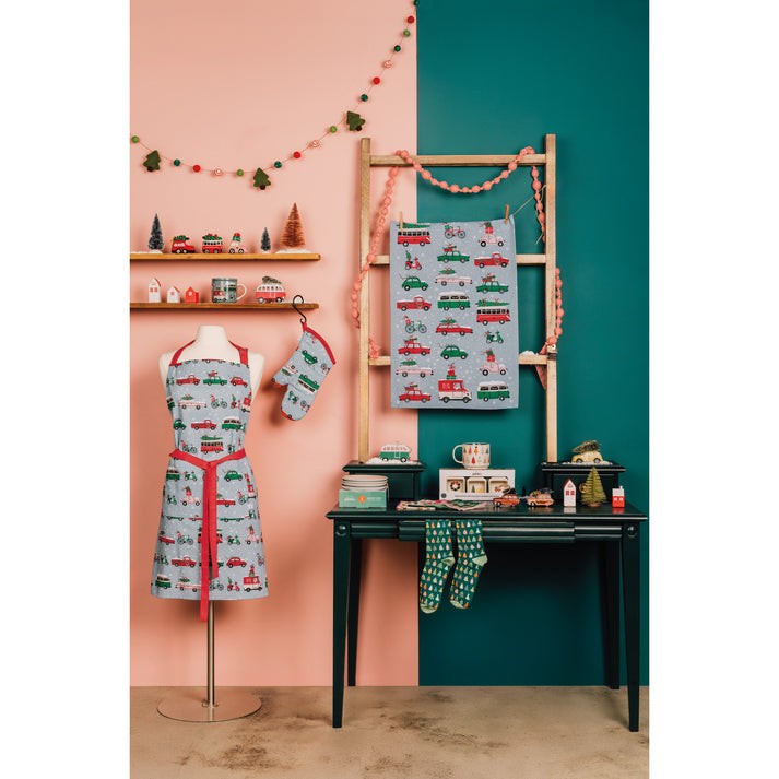 Danica Christmas Tea Towel Holiday Traffic
