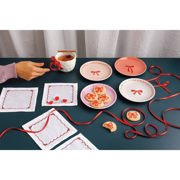 Danica Christmas Bowtique Napkin Set Of 4