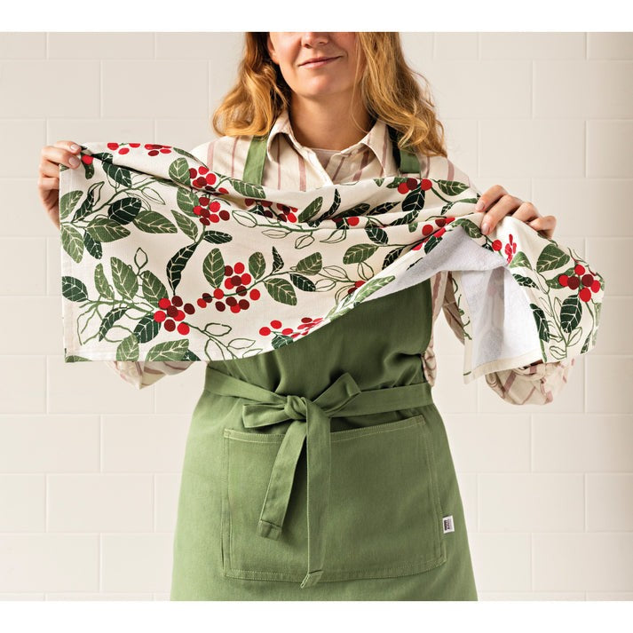 Now Designs Christmas Tea Towel - Merry Berry