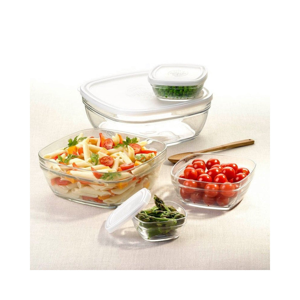 Duralex Freshbox Stackable Square Food Container