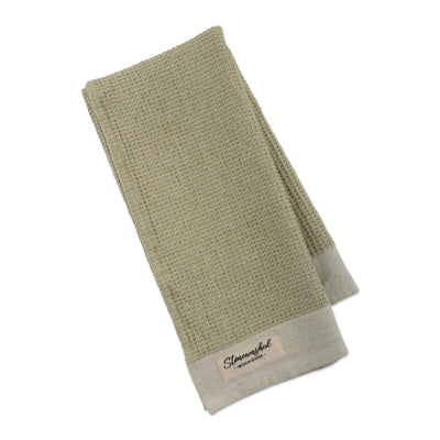 Design Imports Stonewashed Waffle Dishtowel