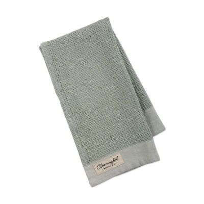 Design Imports Stonewashed Waffle Dishtowel