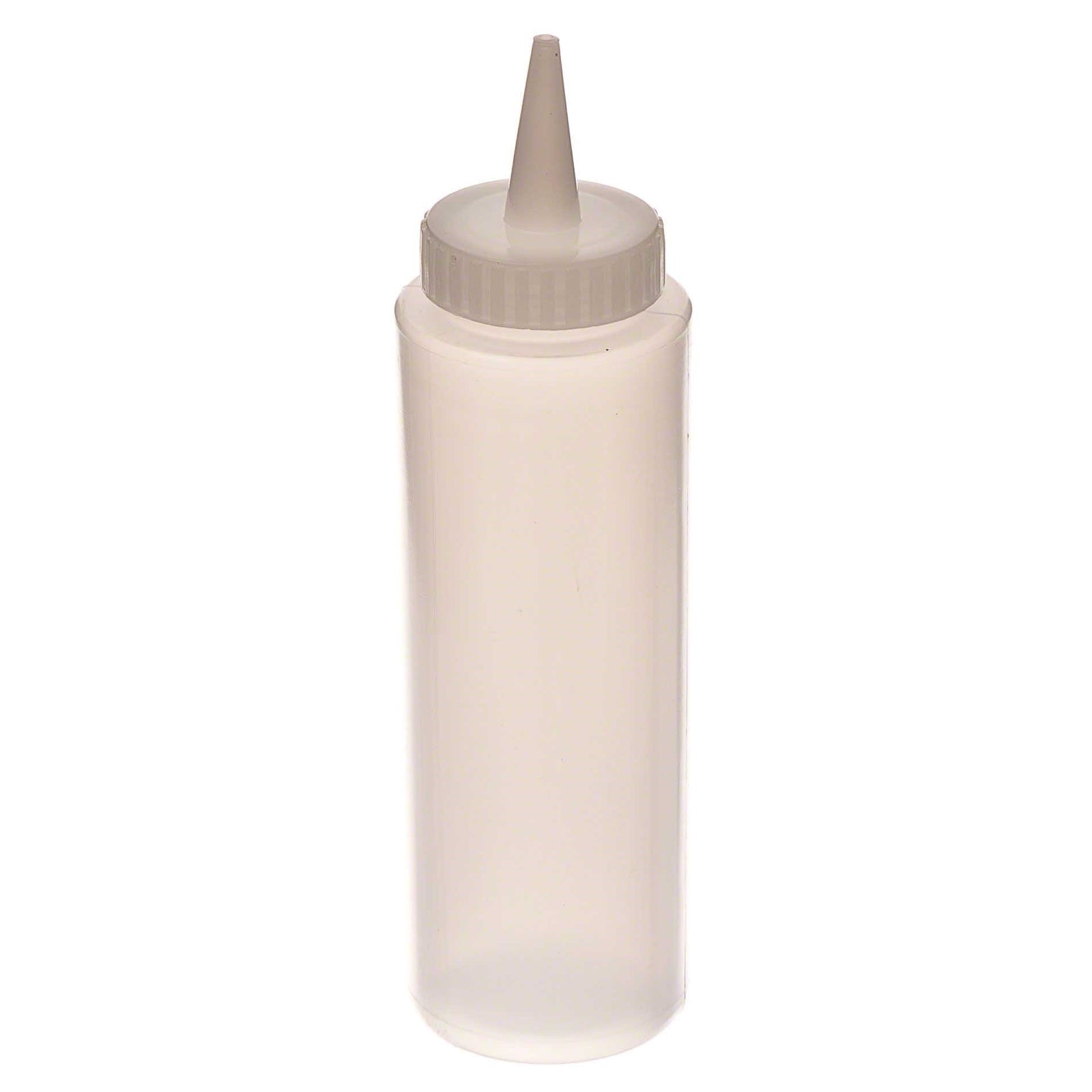 Browne 8oz Clear Squeeze Bottle