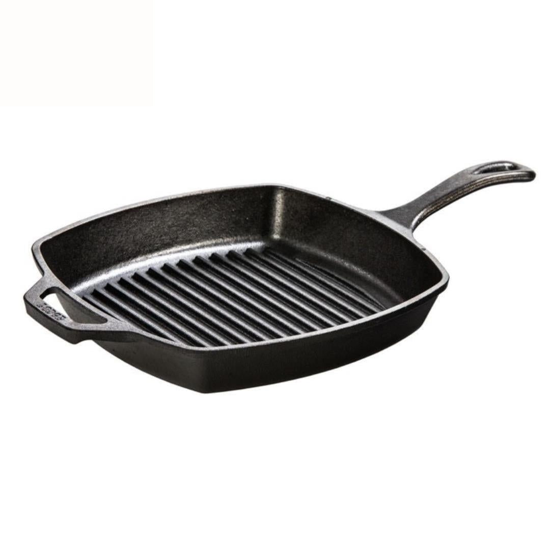 Lodge Cast Iron Square Grill Pan 10.5"