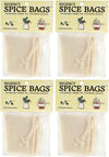 Regency Natural Spice Bags, Set of 4