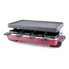 Swissmar 8-Person Raclette - Red Enameled Cast Iron Top