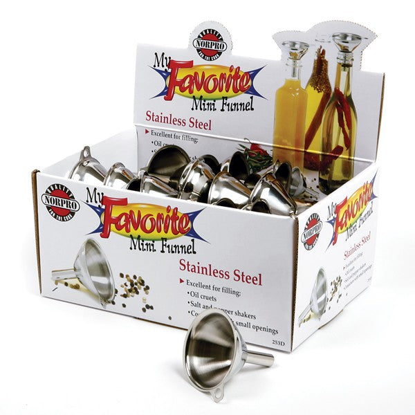 Norpro Stainless Steel Mini Funnel - iQ living