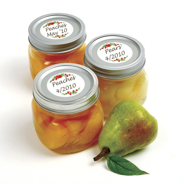 Norpro Round 2" Canning Labels, 24 Pack - iQ living