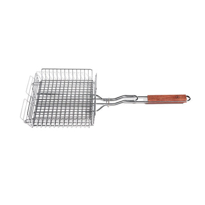 Outset Rosewood Chrome Grill Basket