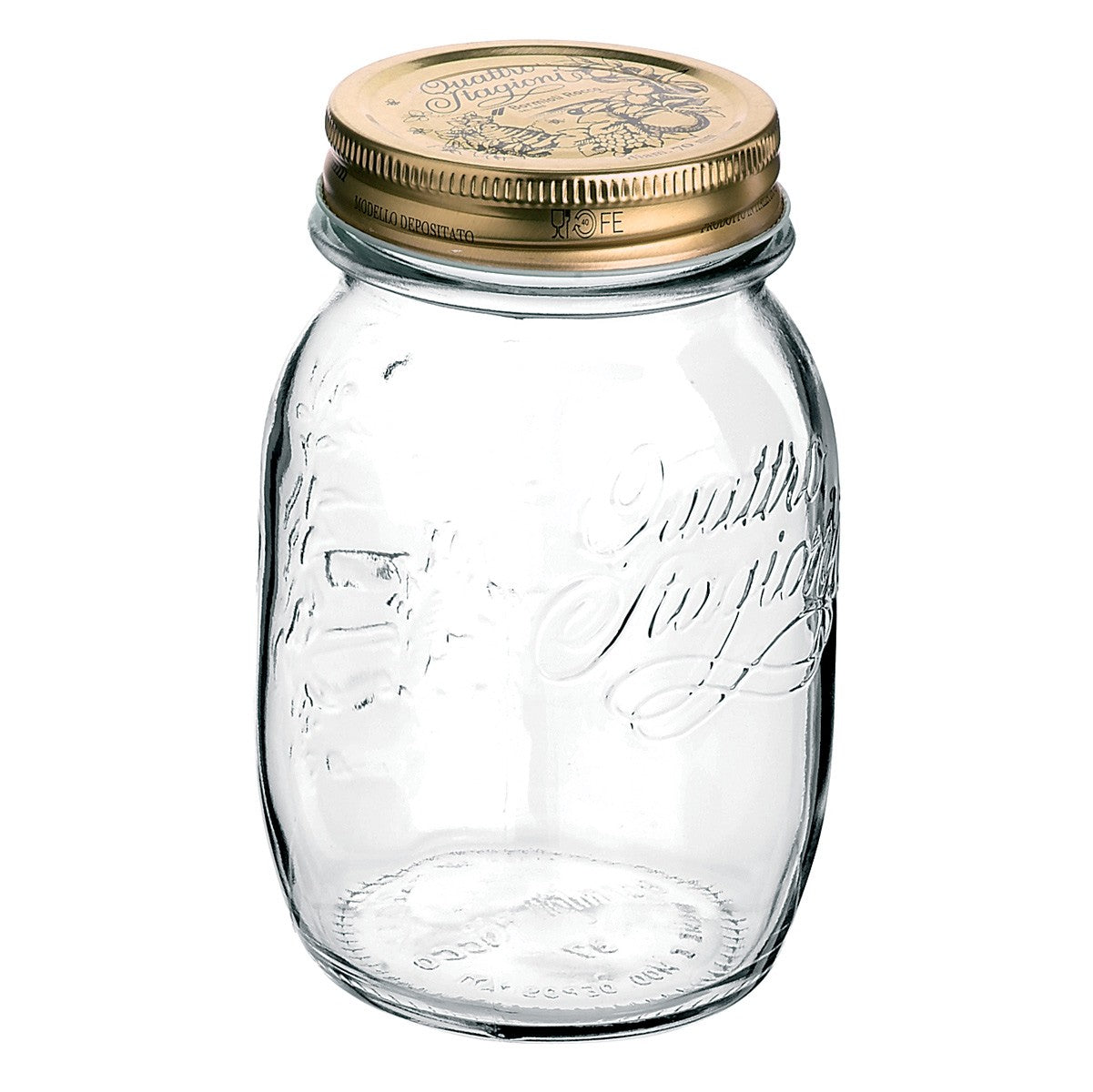 Bormioli Rocco Quattro Stagioni Glass Jar with Lid
